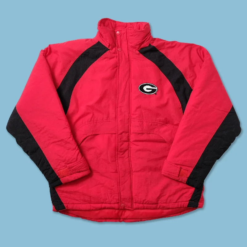 Vintage Starter Georgia Bulldogs Padded Jacket Small