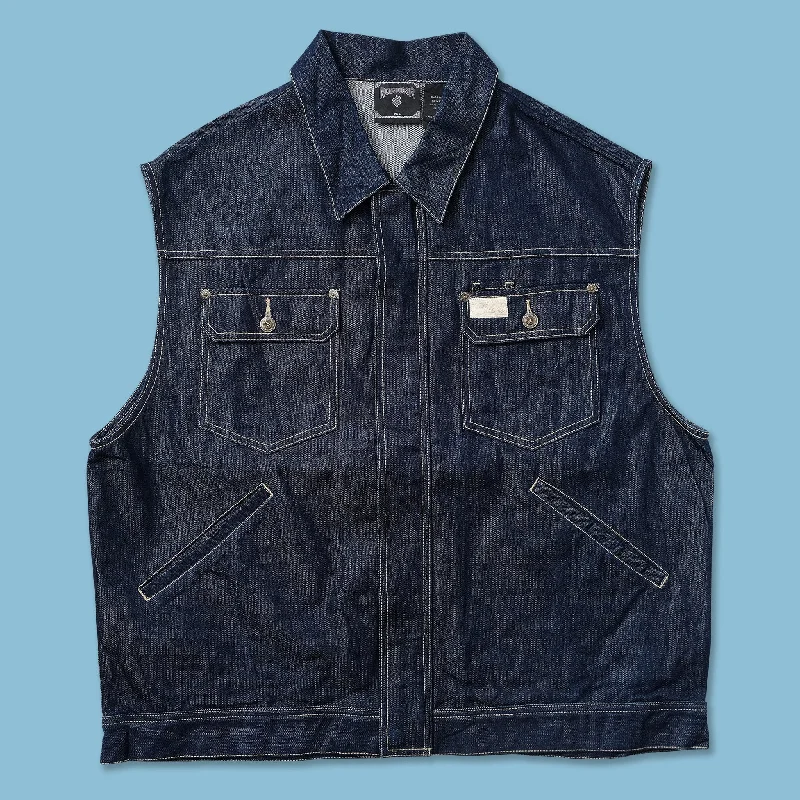 Y2K Rocawear Denim Vest XLarge