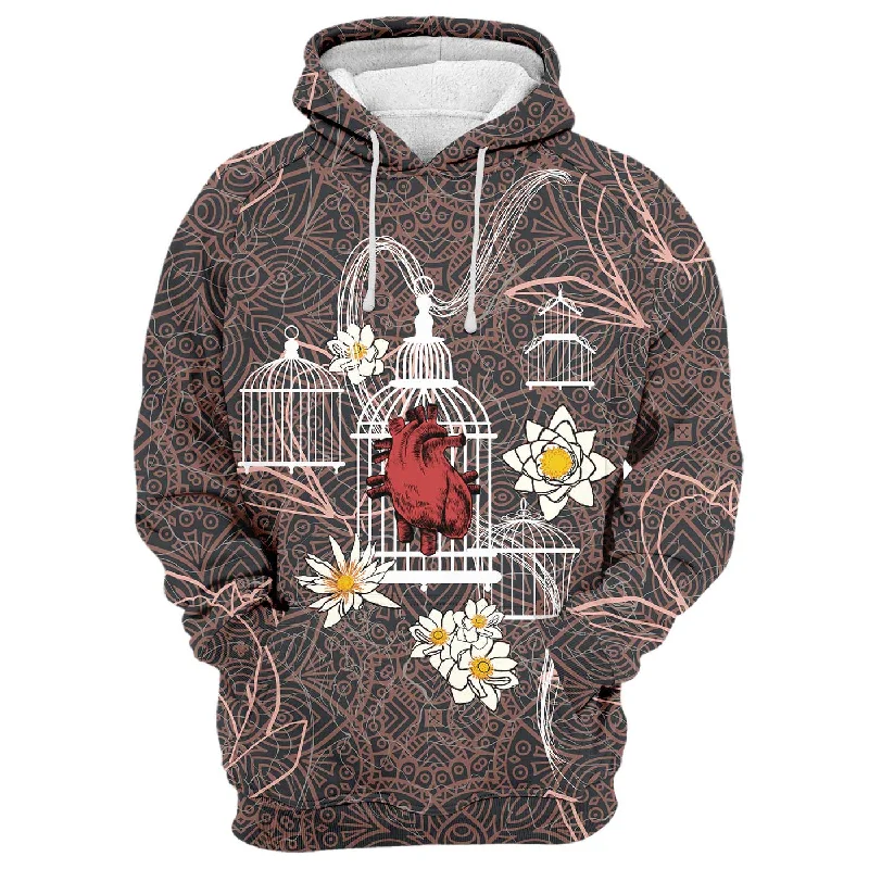 Blocked Heart Hoodie