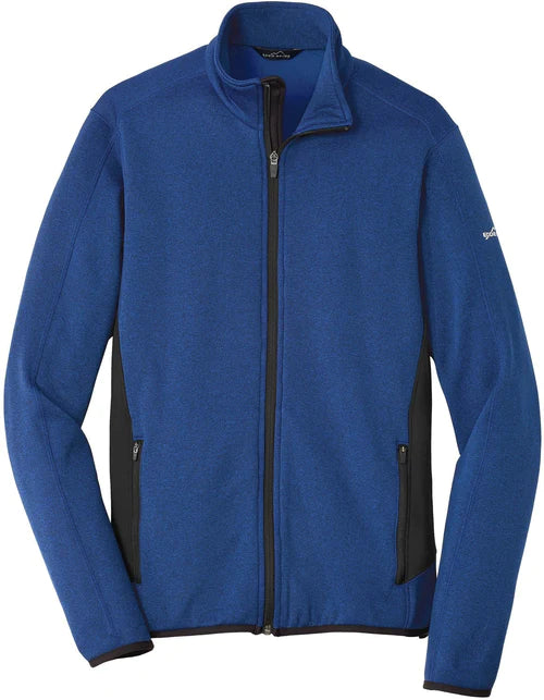 Eddie Bauer Full-Zip Heather Stretch Fleece Jacket