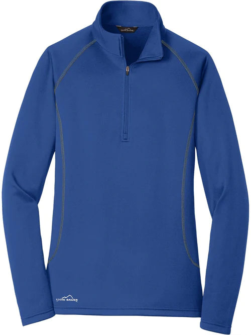 Eddie Bauer Ladies Smooth Fleece 1/2-Zip