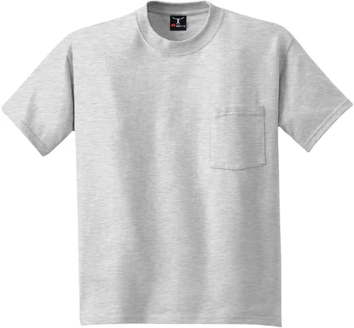 Hanes Beefy-T 100% Cotton T-Shirt with Pocket