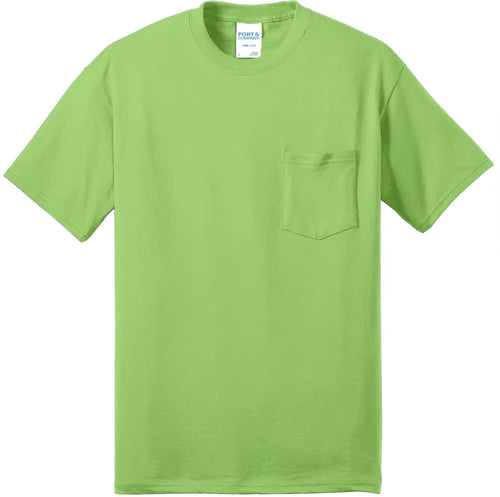 Port & Company Core Blend Pocket Tee