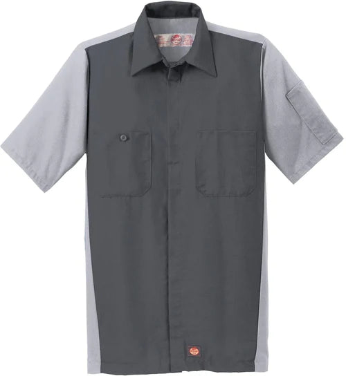 Red Kap Short Sleeve Ripstop Crew Shirt