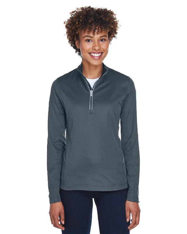 UltraClub 8230L Ladies' Cool & Dry Sport Quarter-Zip Pullover