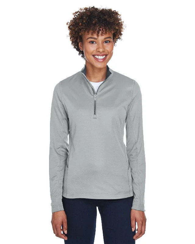 UltraClub 8230L Ladies' Cool & Dry Sport Quarter-Zip Pullover