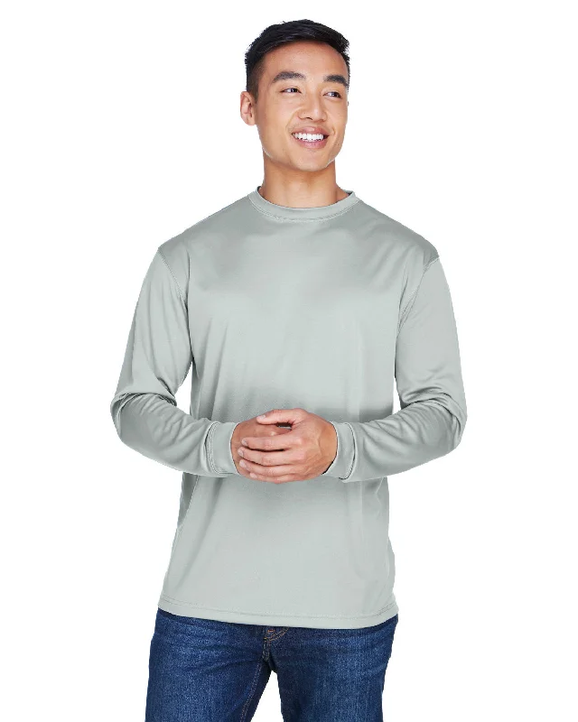 UltraClub 8401 Adult Cool & Dry Sport Long-Sleeve T-Shirt