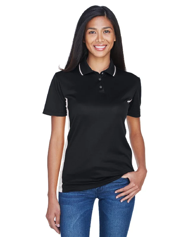 UltraClub 8406L Ladies' Cool & Dry Sport Two-Tone Polo