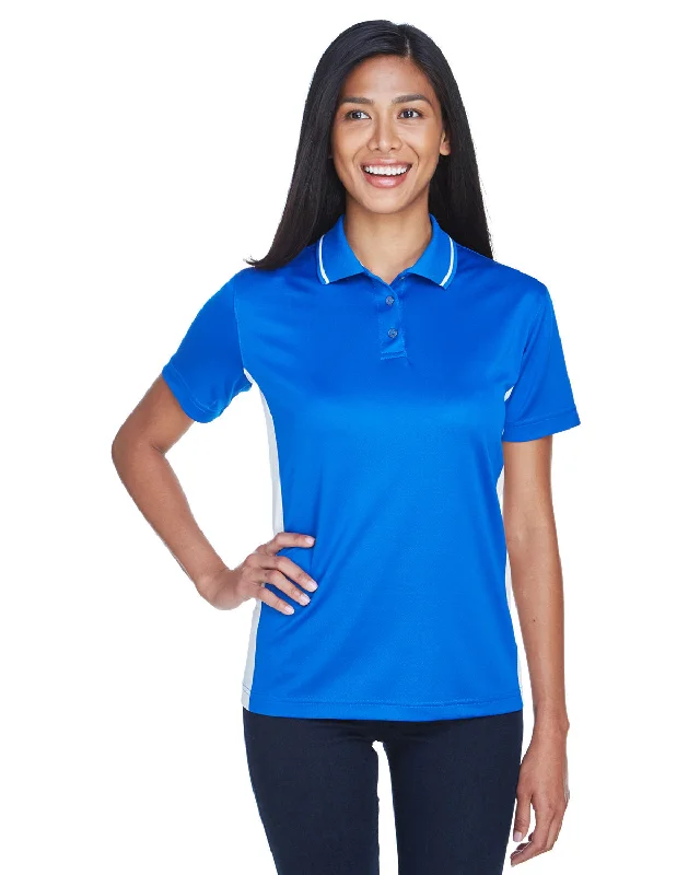 UltraClub 8406L Ladies' Cool & Dry Sport Two-Tone Polo