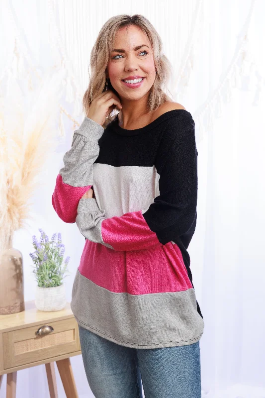 Lollipop Colorblock Pullover