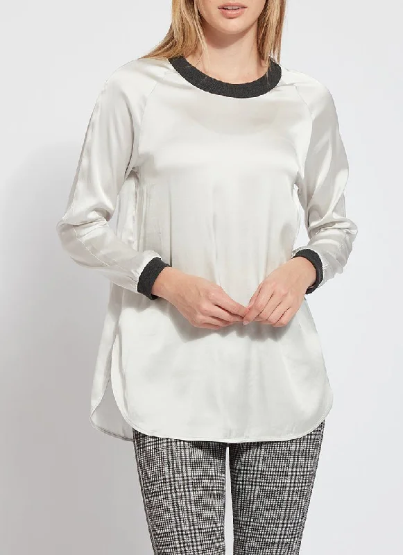 Carol Pullover Satin Top